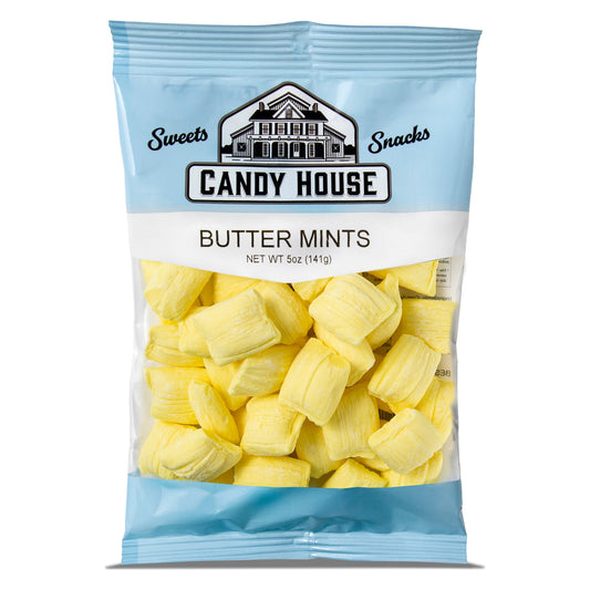 Doscher's Buttermints creamy mint candies individually wrapped in a 26 oz bag