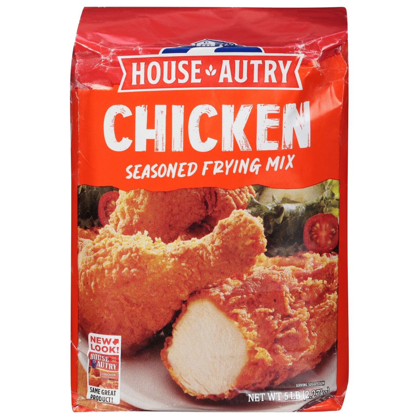 House Autry Chicken Breader 5 lb bag for crispy fried chicken and vegetables