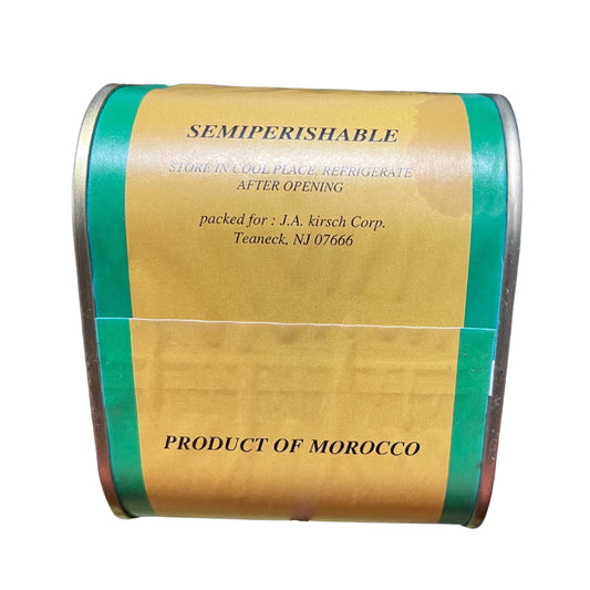 Ruby Anchovies in Olive Oil 13 oz can, front view