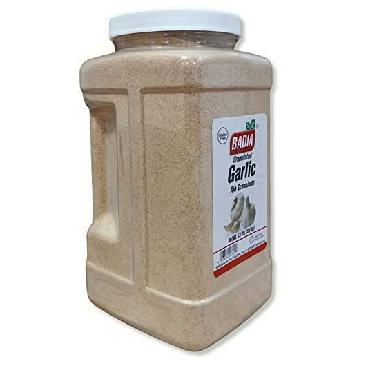 Badia Granulated Garlic 5.5 lbs bulk seasoning