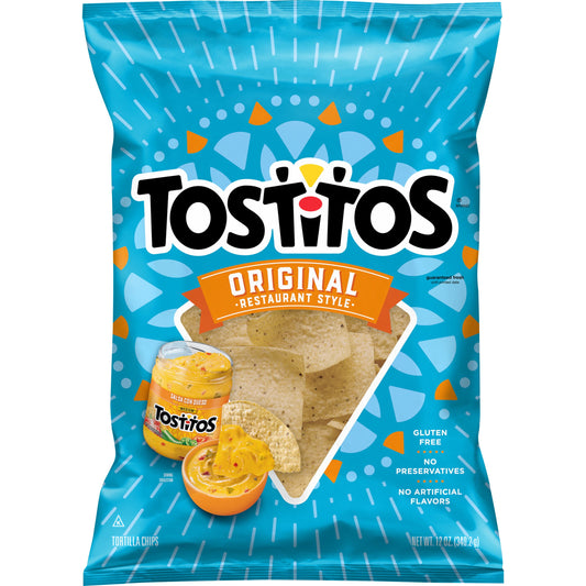 Azteca Round Tortilla Chips 6 lb Bag