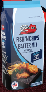 Colonel Jim's Fish N' Chips Batter Mix 5 lb bag, classic seafood breading