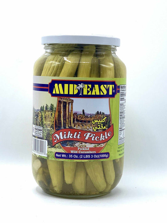 Mid East Pickled Cucumbers in #10 Can bulk packaging