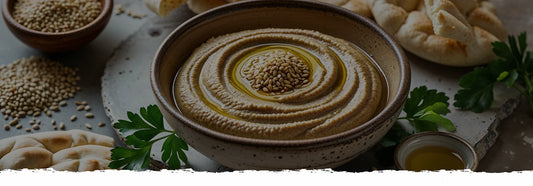 Royal 100% Tahini 2 lb jar, premium sesame seed paste
