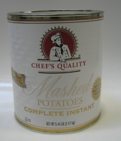 Chef's Quality Complete Mashed Potatoes #10 Can bulk instant potatoes