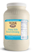 Ken's Homestyle Ranch Dressing 1 Gallon Jug - Foodservice Bulk