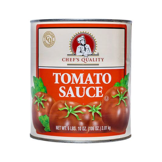 Chef's Quality Crushed Tomatoes #10 Can, high quality image front view