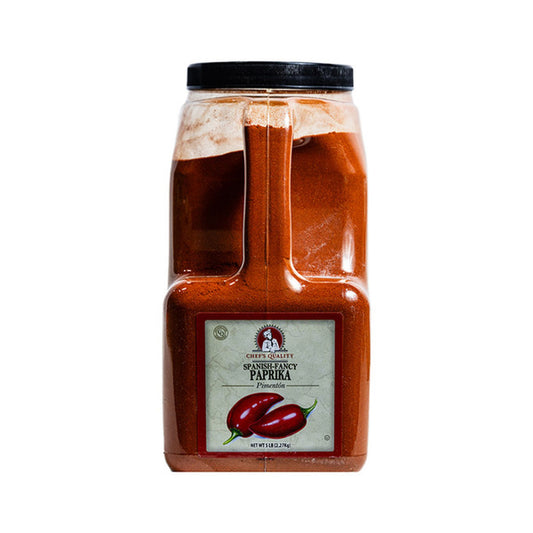 5 lb Bulk Chef's Quality Fancy Paprika large container front label