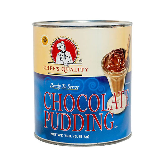 Chef's Quality Chocolate Pudding #10 Can - bulk food service ready-to-serve creamy chocolate dessert
