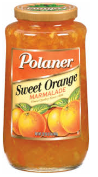 Polaner Orange Marmalade 4 lb food service jar with orange label