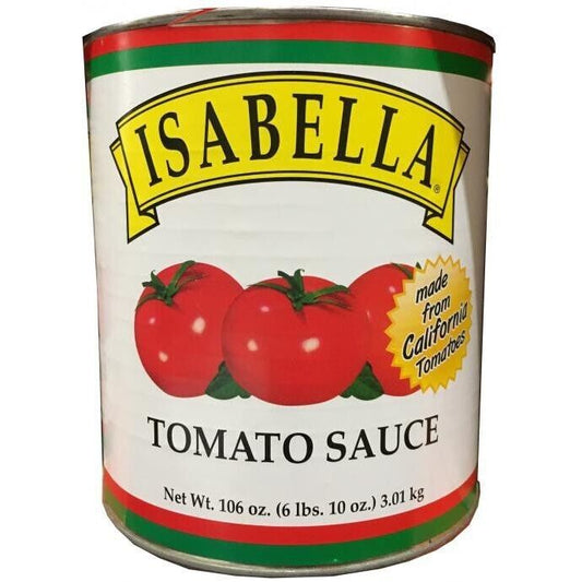 Isabella Whole Peeled Tomatoes in Juice #10 Can bulk foodservice image