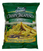 Bulk pack of Fresh Gourmet Crispy Jalapeno Strips, lightly salted, 1 lb package