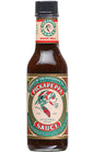 Pickapeppa Brown Sauce 5oz glass bottle showing label and product