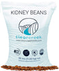 Bulk 25 lb bag of light red kidney beans for food service and large-scale cooking applications