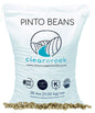 25 lb bulk bag of dried pinto beans, ideal for foodservice or restaurants