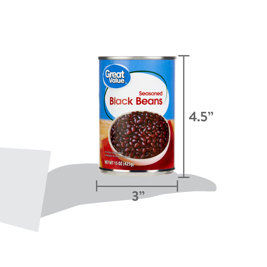 Garcia Seasoned Black Beans #10 Can bulk foodservice image