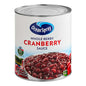 Ocean Spray Whole Berry Cranberry Sauce in a #10 bulk can with label and visible whole berries
