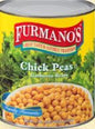 Furmano's Chick Peas for Hummus in #10 bulk can