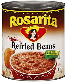 Rosarita Refried Beans #10 Can bulk foodservice can front view