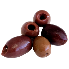 3 lb jar of Greek pitted Kalamata olives – premium bulk pack