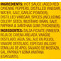 Old Bay Hot Sauce 64 oz jug with signature label, bulk foodservice size