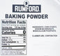 Rumford Baking Powder double acting aluminum-free 64 ounce pack of 2 containers