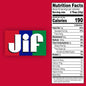 Jif Creamy Peanut Butter 4lb Jar with blue lid, family size