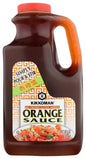 Kikkoman Orange Sauce 85 oz bulk bottle with orange graphics