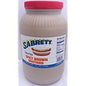 Sabrett Spicy Brown Mustard 1 Gallon bulk jug with blue-yellow label
