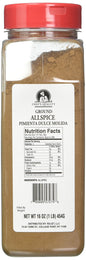 Chef's Quality Ground Allspice 16 Oz Jar, high-quality restaurant spice