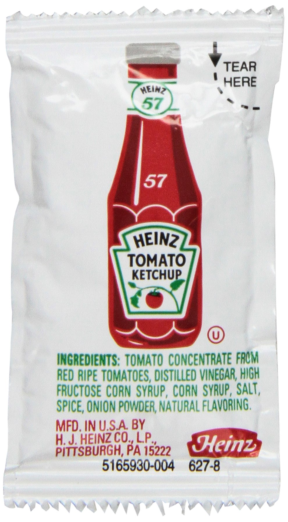 Case of Heinz Tomato Ketchup single-serve packets 7g 750 count for foodservice use