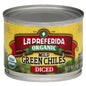 Del Sol Diced Green Chiles 28 oz can, mild, with roasted green peppers image