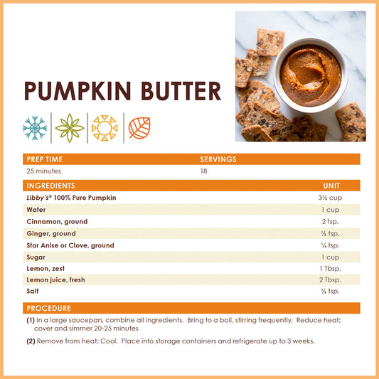 Libby's Pumpkin Pie Filling #10 Can - 6.6 lb of 100% Pure Pumpkin for Baking and Cooking