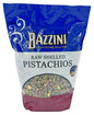 Bazzini Raw Shelled California Pistachios 3.25 lb clear bag with pistachios visible