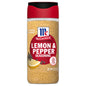 McCormick Lemon & Pepper Seasoning Salt 28 oz bulk shaker with label