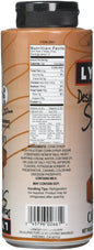 Lyons Magnus Squeeze Caramel Sauce 17 oz bottle for dessert topping and baking