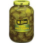 Mt. Olive Thin Dill Pickle Chips in gallon jar, sliced and ready for burgers or sandwiches