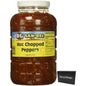 B&G Hot Chopped Cherry Peppers Gallon Jar