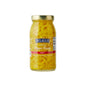 Del Sol Hot Banana Pepper Rings 1 Gallon bulk foodservice jar front view