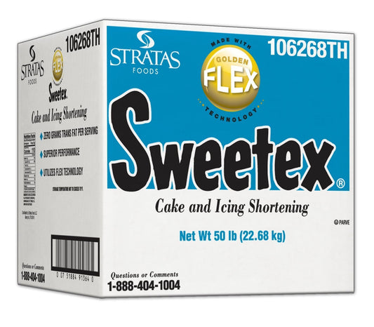 Golden Sweetex Vegetable Shortening 50 lb pail bulk bakery ingredient
