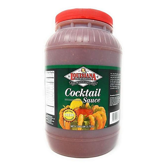 Louisiana Fish Fry Cocktail Sauce 1 Gallon jug with horseradish