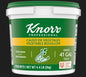 Knorr Vegetable Bouillon Powder 4.4 Lb Bulk Tub Yields 41 Gallons