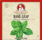 Chef's Quality Basil Leaves 5 lb bulk container - dried herb for foodservice