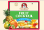 Chef's Quality Fruit Cocktail in Light Syrup #10 Can bulk foodservice image
