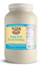 Ken's Homestyle Ranch Dressing 1 Gallon Jug - Foodservice Bulk