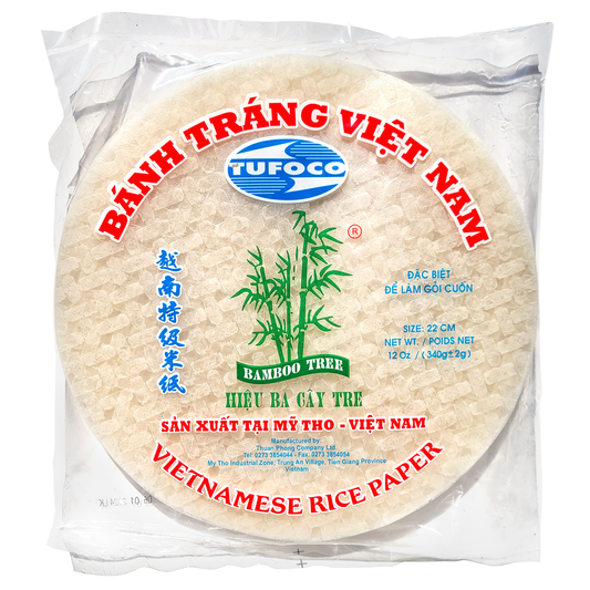 Bamboo Tree Vietnamese Rice Paper 12 oz round pack