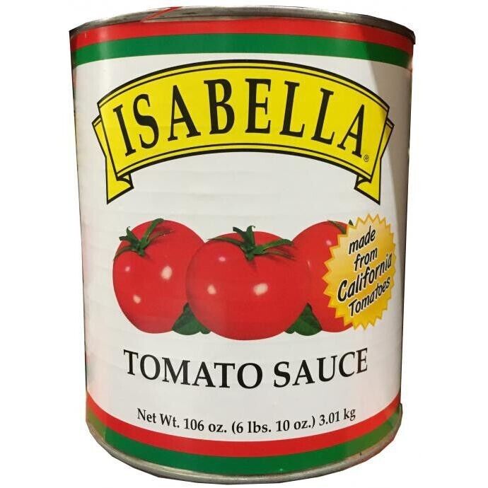 Isabella Whole Peeled Tomatoes in Juice #10 Can bulk foodservice image