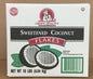 Bulk bag of Chef's Quality Sweetened Coconut Flakes 10 lbs