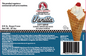 Chef's Quality Soft Serve Vanilla Dessert Mix 6 Lbs bag front view